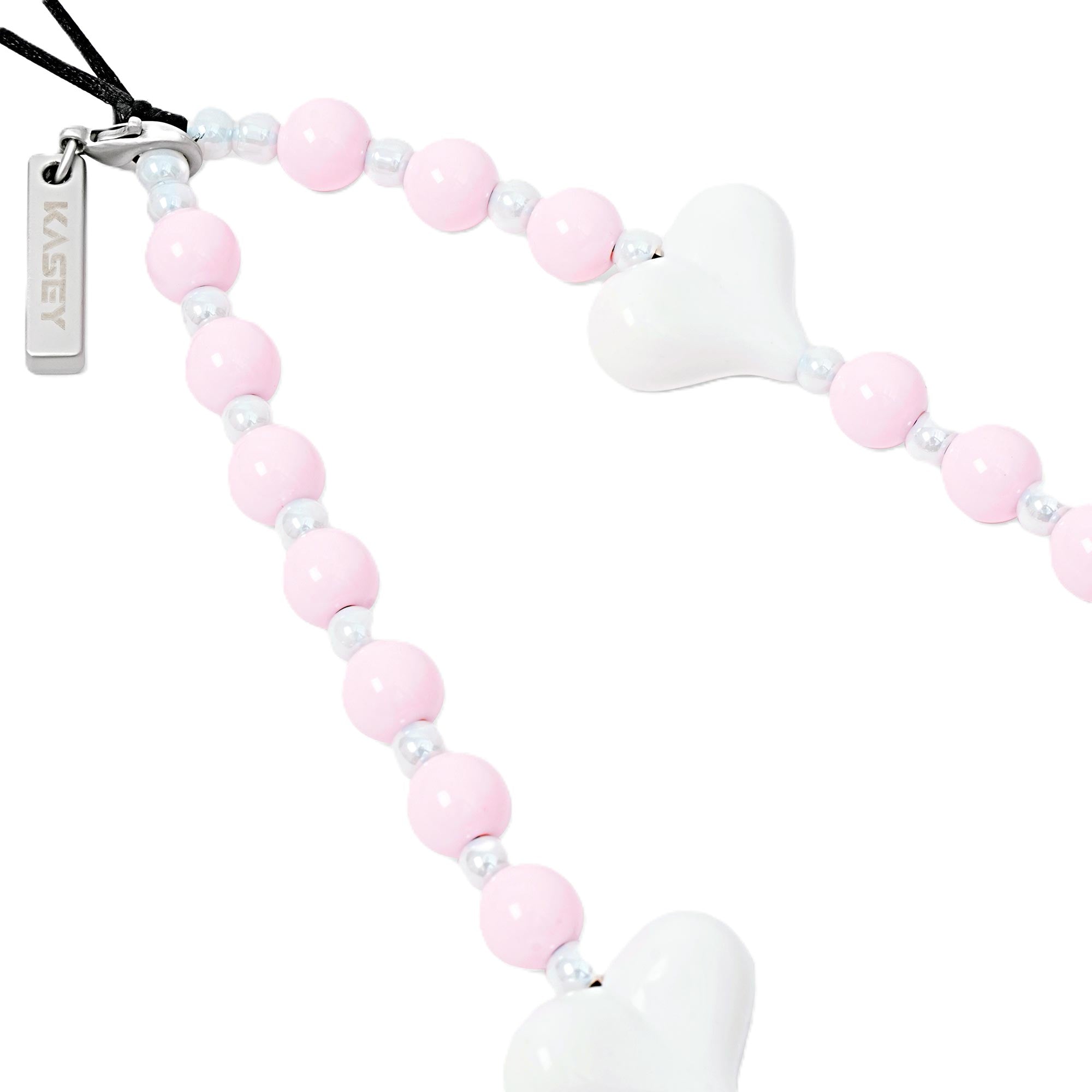 Pink heart Cadena corta