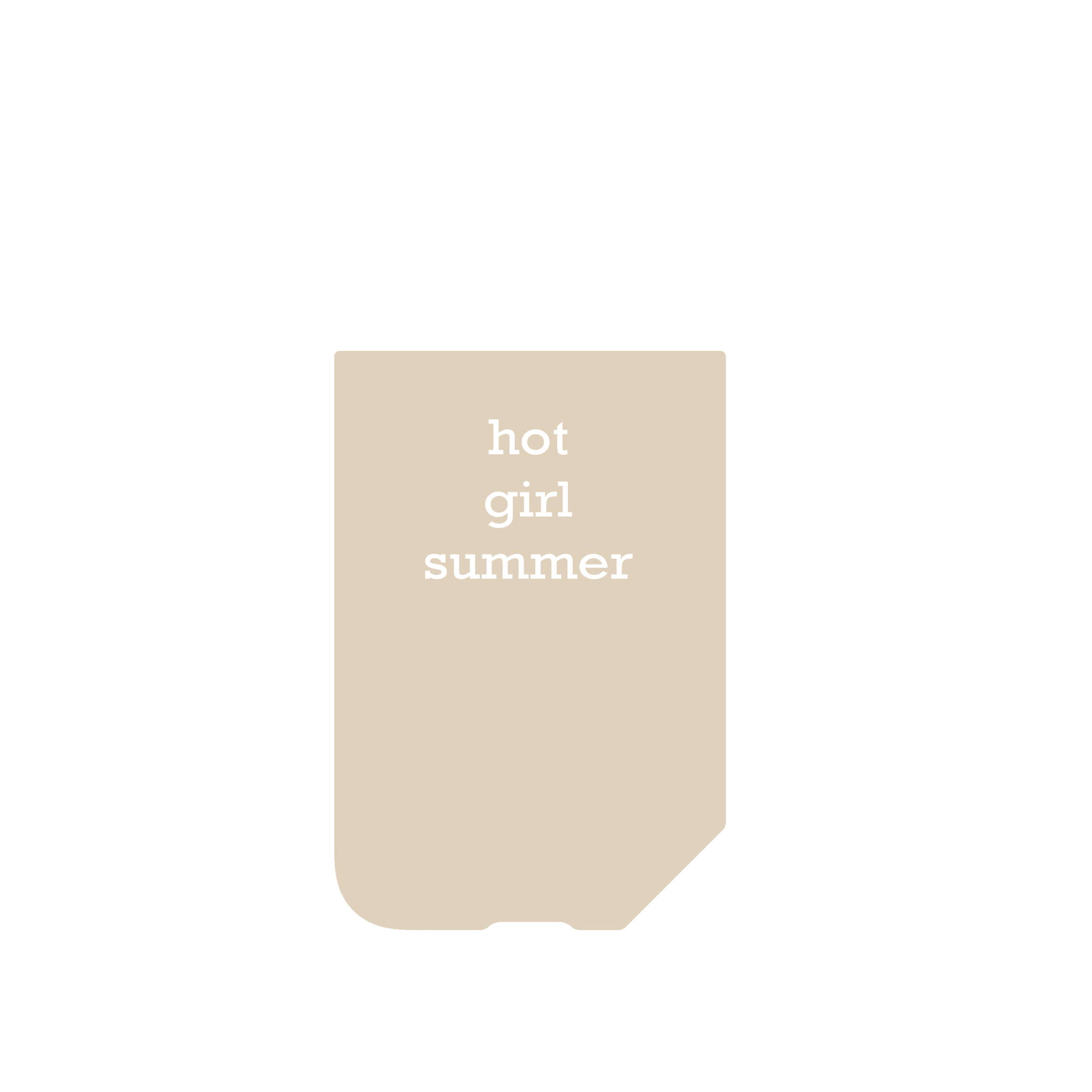HOT GIRL SUMMER BEIGE