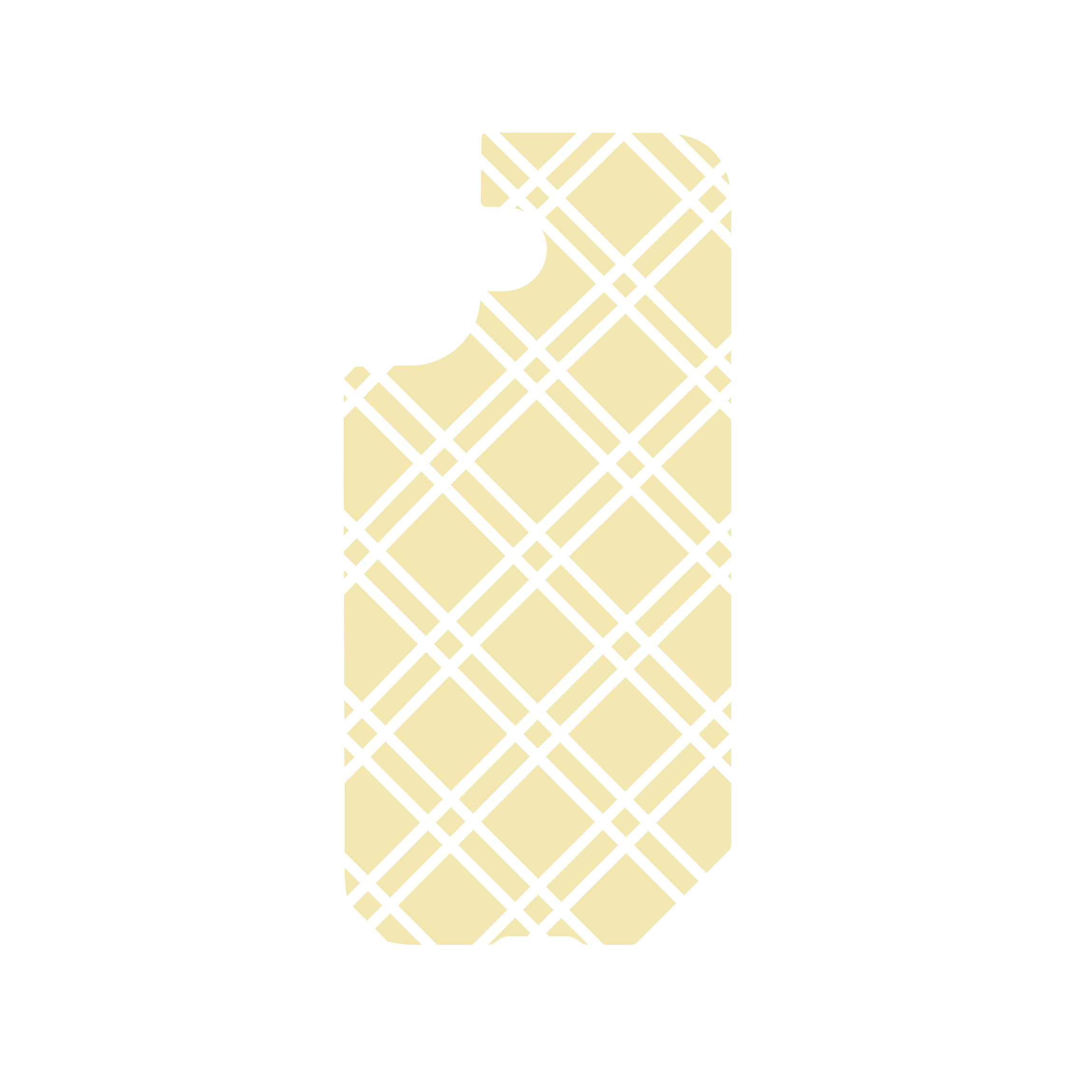 SUNNY CROSSED GRID