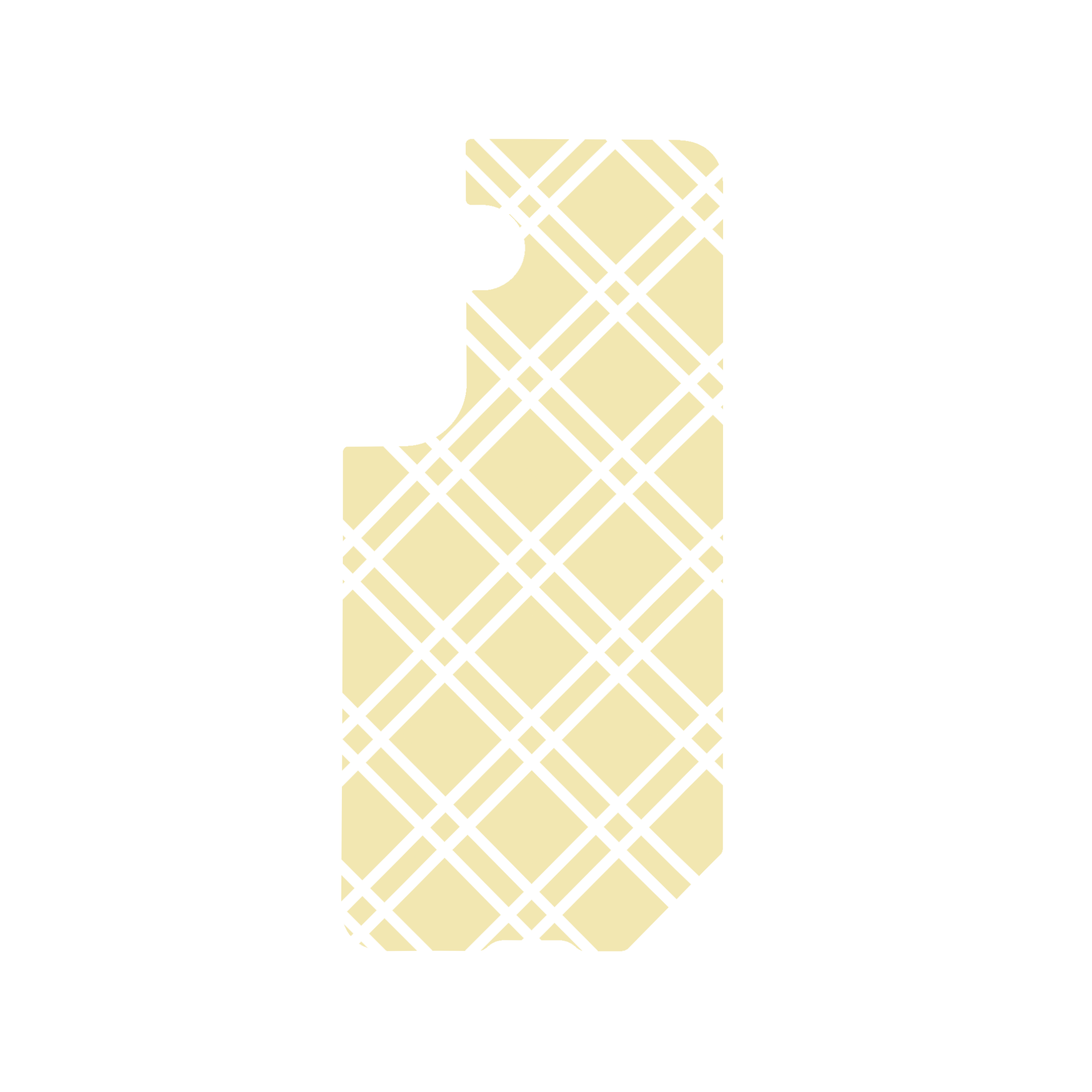SUNNY CROSSED GRID