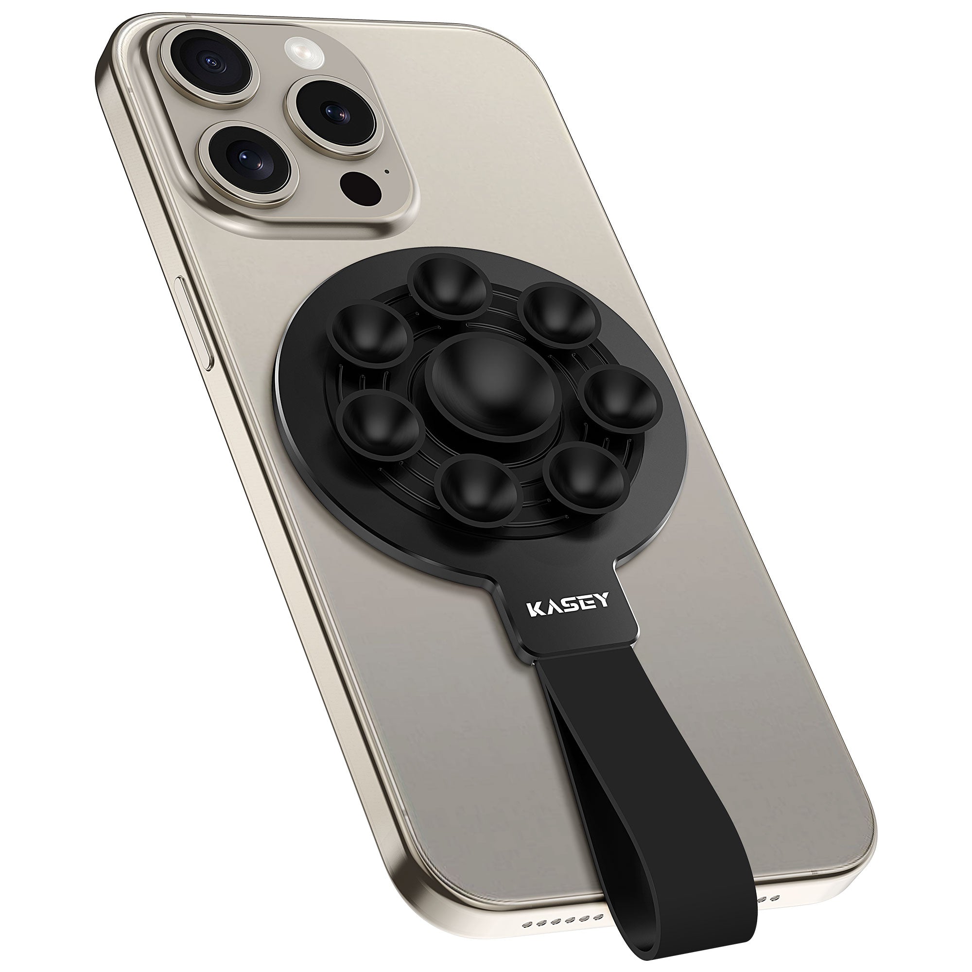 Ventosa metálica MagSafe negra