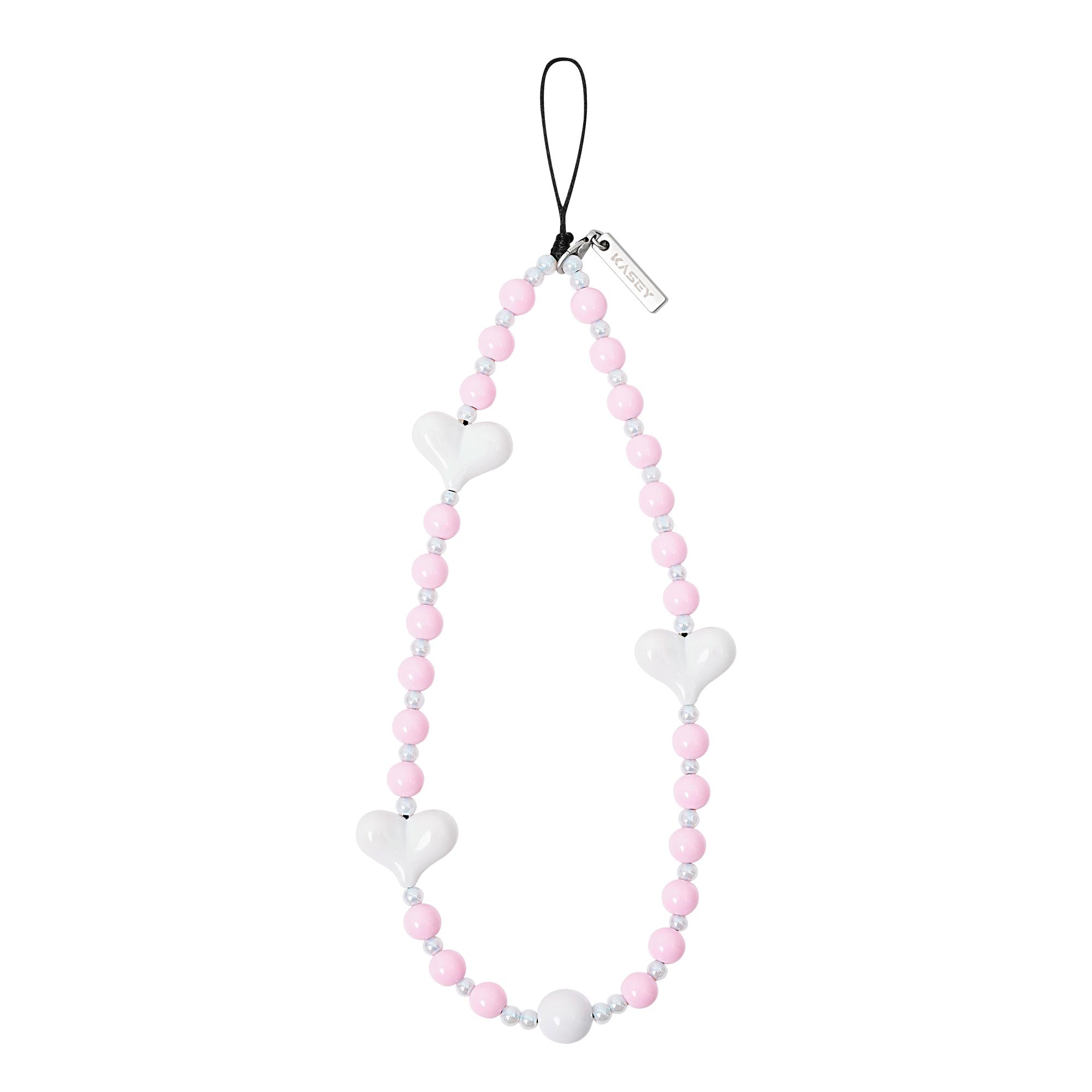 Pink heart Cadena corta