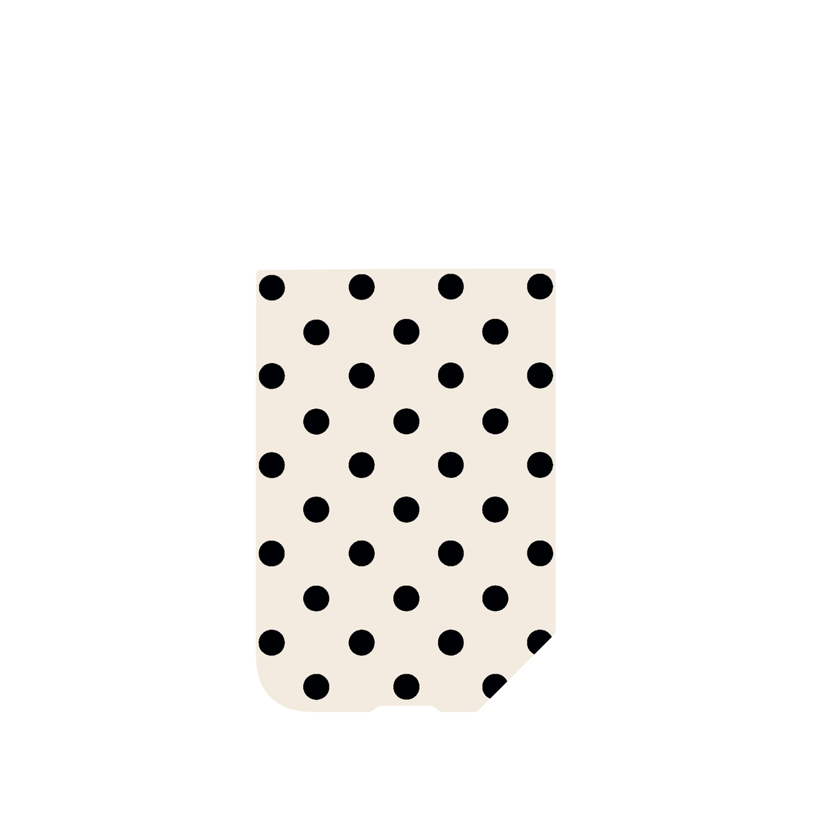WHITE CHOCOLATE DOTS