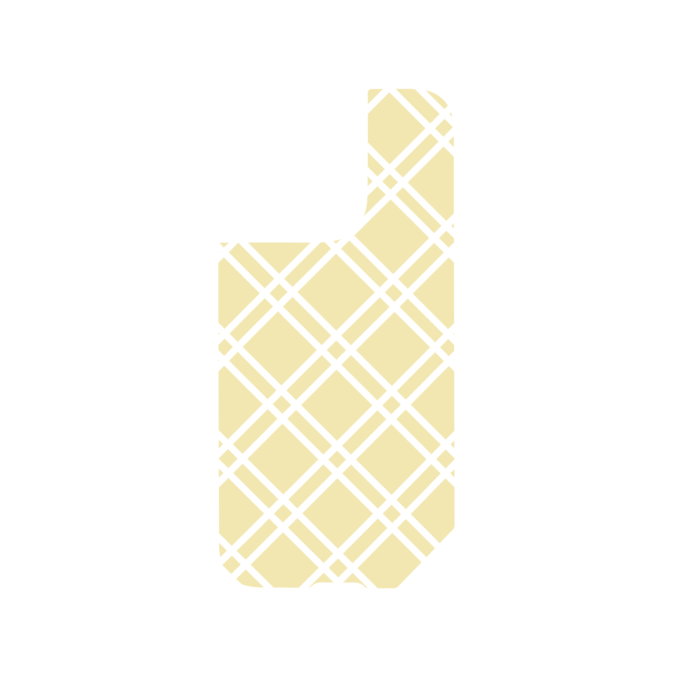 SUNNY CROSSED GRID
