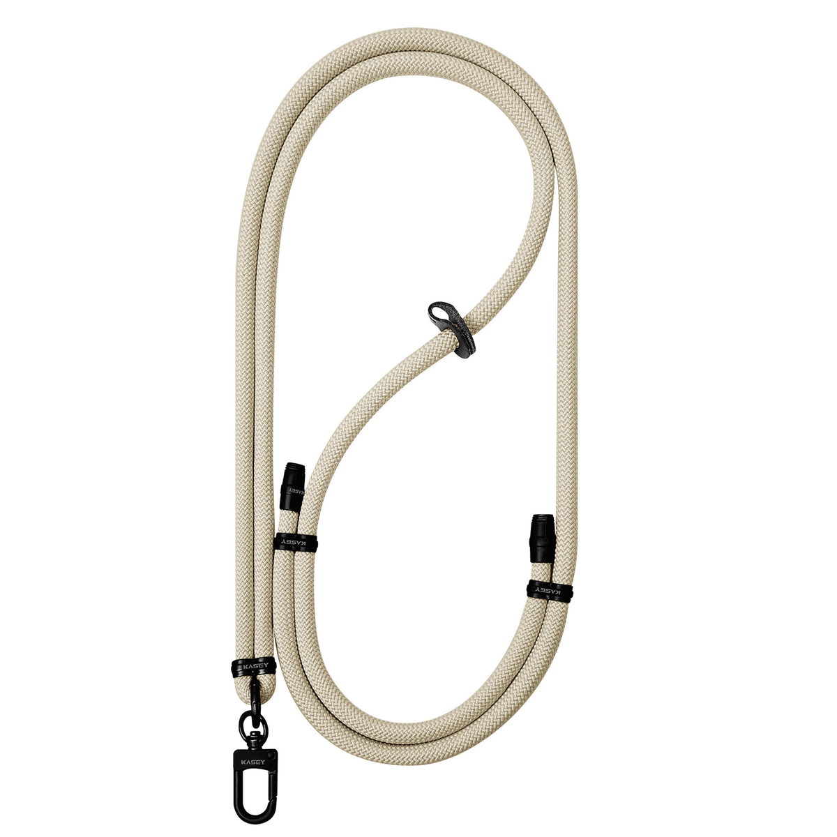 Cordón ajustable negro/beige