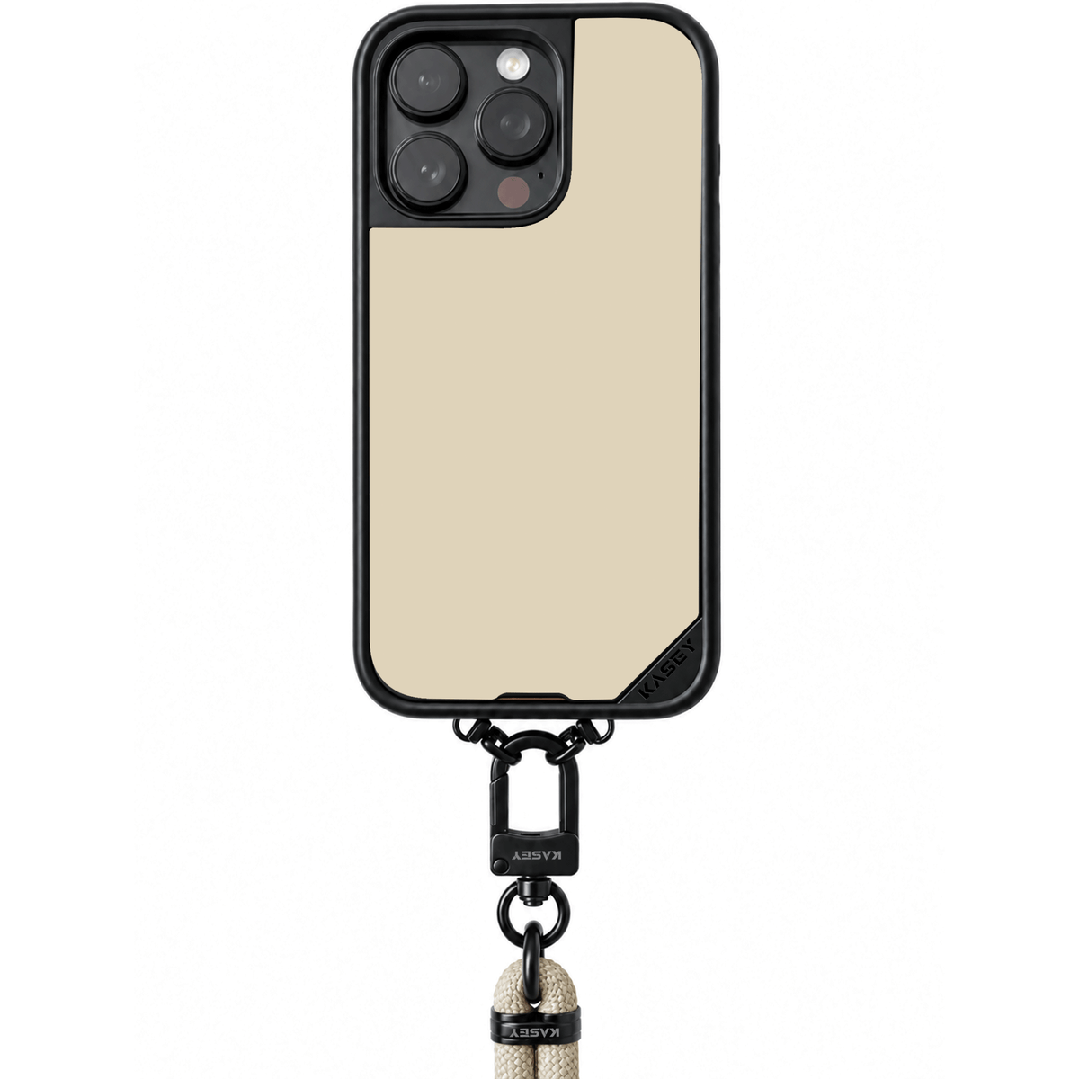 Cordón ajustable negro/beige