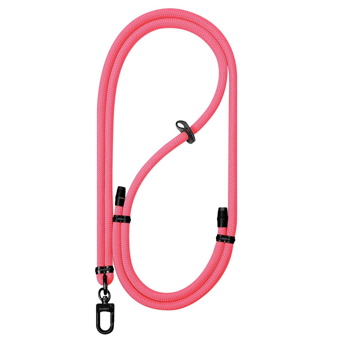 Cordón ajustable negro/rosa